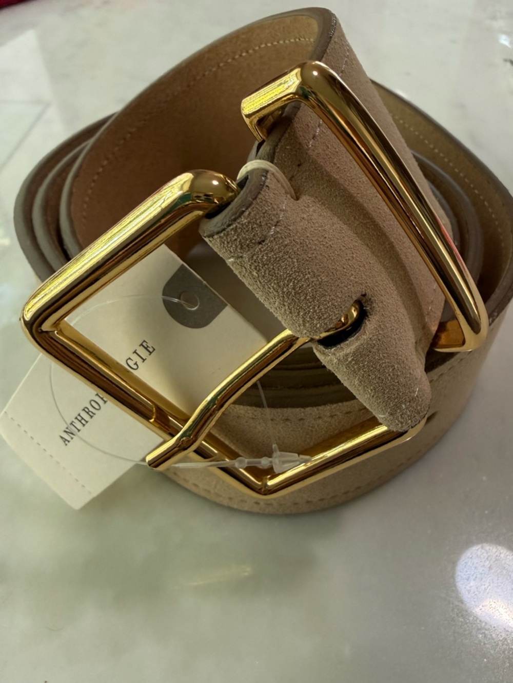 Anthropologie Leather Belt